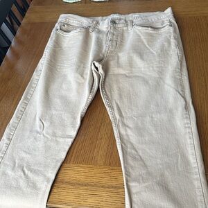 Men's Tan Jeans